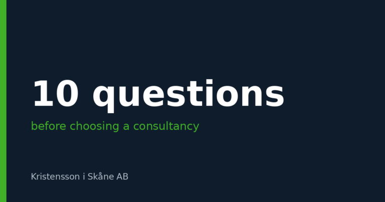 10 questions before choosing a consultancy for NIS2, GRC and CISO support
