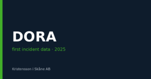 DORA first incident data: system and process failures and third party, not just cyber