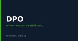 The data protection officer should review – not own all of the GDPR work